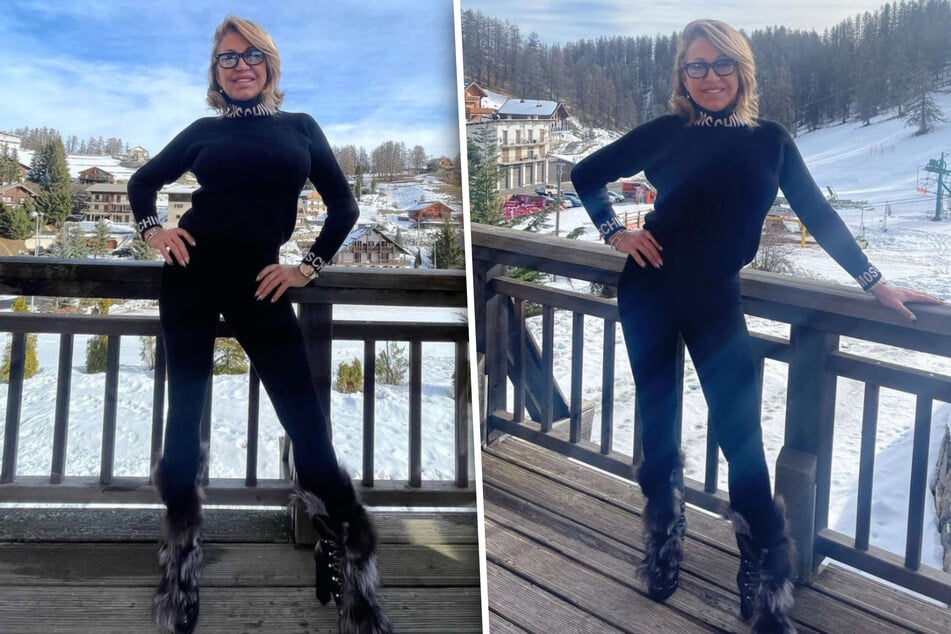 Carmen Geiss (57) zeigte sich ihren Instagram-Fans in einem luxuriösen "All Black Look".