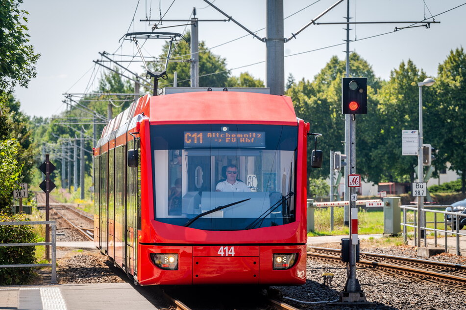 Seit Mittwoch, 17 Uhr, wird die Chemnitzer City-Bahn wieder bestreikt.