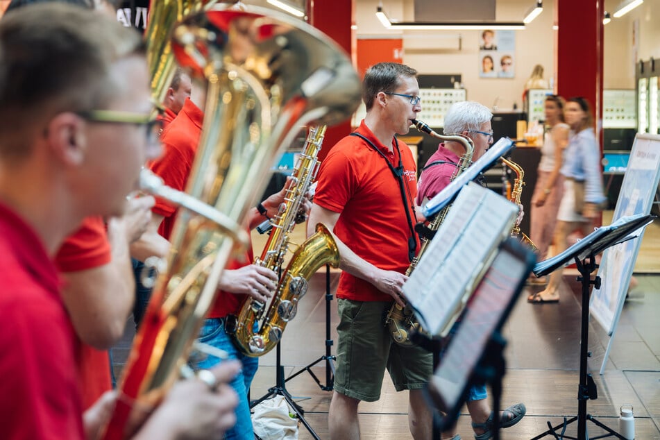 Vergangenes Jahr gab unter anderem der Blaswerk Meissen e. V. ein Konzert für die "Klingende Stadt" der Musikfestspiele.