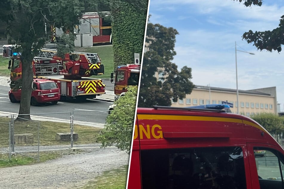 Dresden: Aufregung an der Elbe: Landtag evakuiert, doch die Feuerwehr gibt Entwarnung