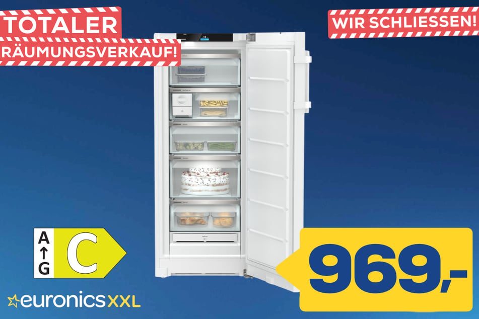 Liebherr-Gefrierschrank FNc 467i-22 für 969 Euro.