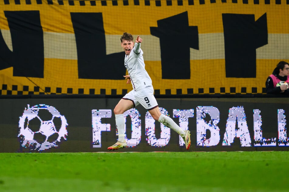 Angreifer Tim Heike (25) erzielte für den FC Ingolstadt drei Drittliga-Tore, davon eins in Dresden.