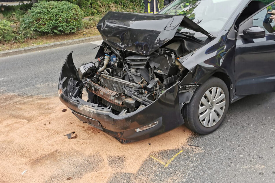 Unfall auf Leipziger Innenstadtring: Eine Person verletzt