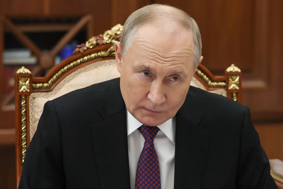 Russian leader Vladimir Putin (pictured) said Tuesday that his country could hold peace talks with Ukraine, but ruled out speaking directly with Ukrainian President Volodymyr Zelensky.