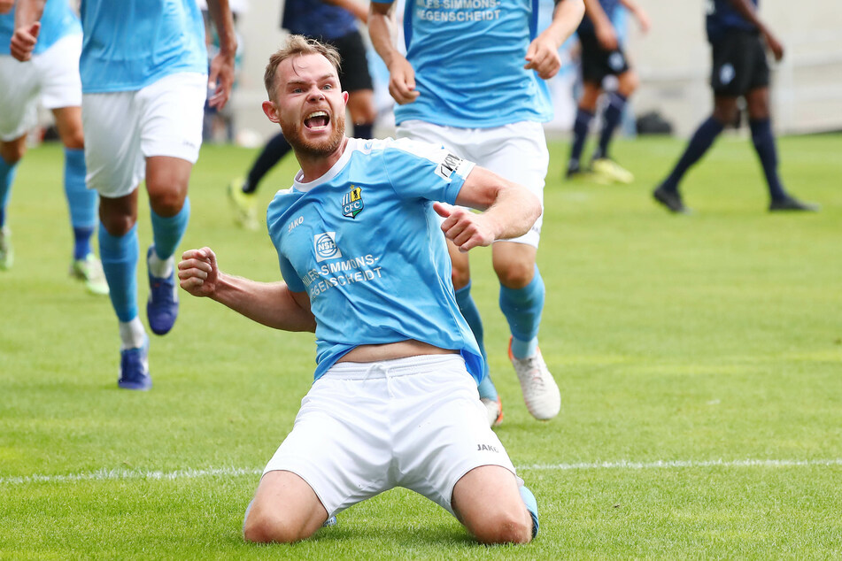 CFC-Mittelfeldmann Tobias Müller bleibt bei den Himmelblauen.