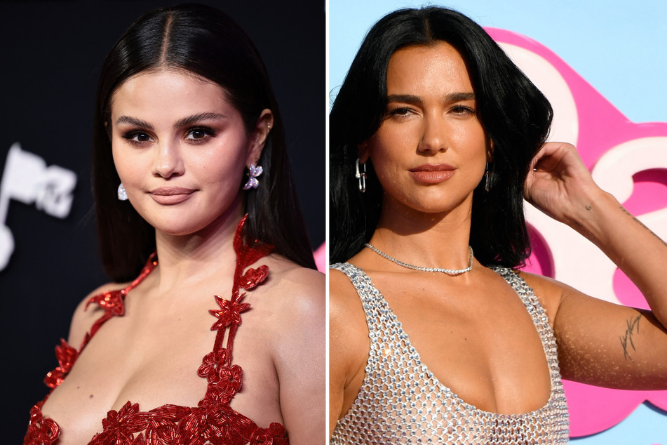 Selena Gomez (l.) has confirmed that her unfollowing of Dua Lipa was an accident.