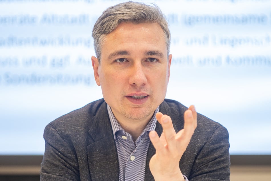 Baubürgermeister Stephan Kühn (46, Grüne).