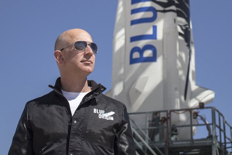 Jeff Bezos envisions shifting heavy industry off-planet onto floating space platforms in order to preserve Earth, "humanity's blue origin."