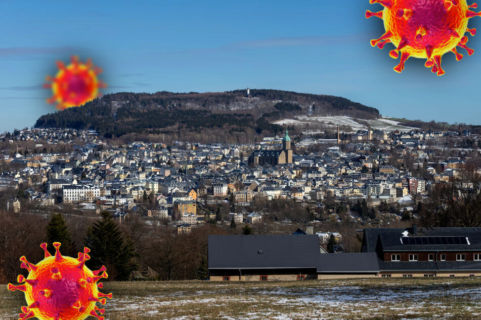 Im Erzgebirge liegt die Inzidenz aktuell bei über 2000 - trauriger Rekord in Deutschland.