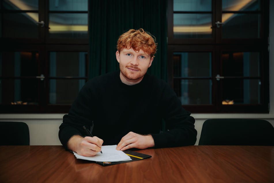 Robert Wagner (22) hat einen vertrag bei Dynamo Dresden unterzeichnet.