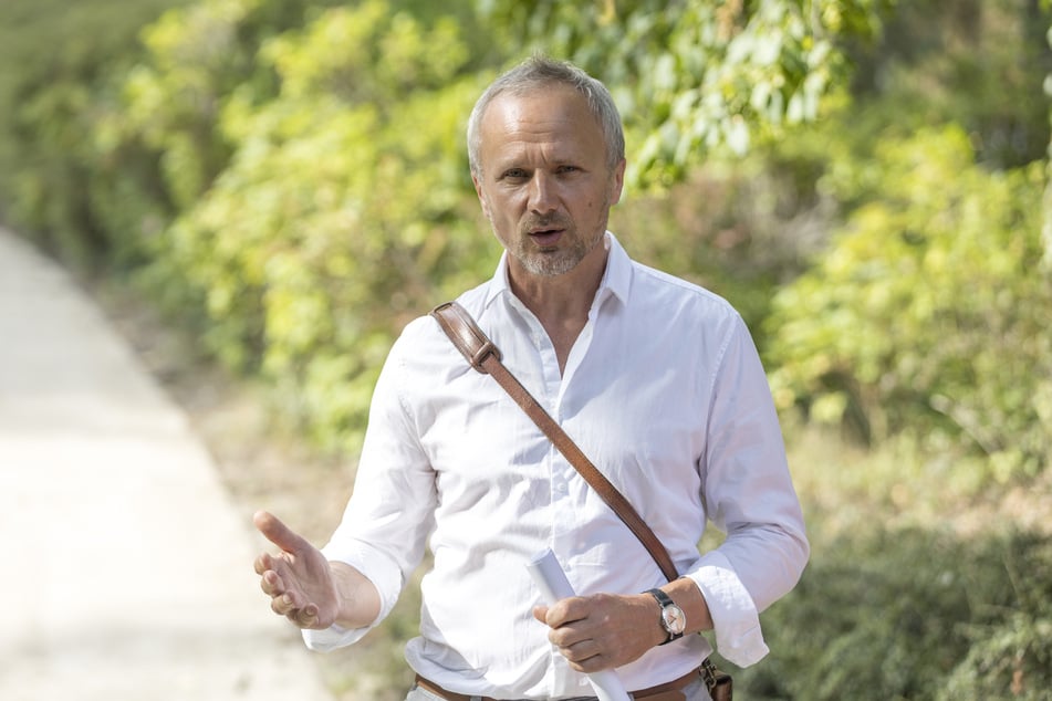 Mattes Hoffmann (54) vom Stadtgrünamt sieht Chancen in den "Waldinseln".