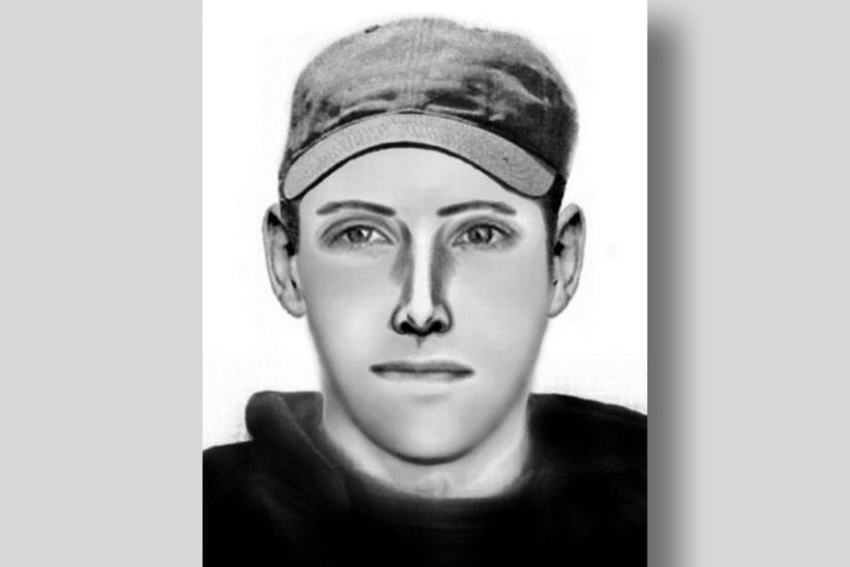 Phantom: Mit diesem Phantombild fahndete die Kripo monatelang nach dem Täter.