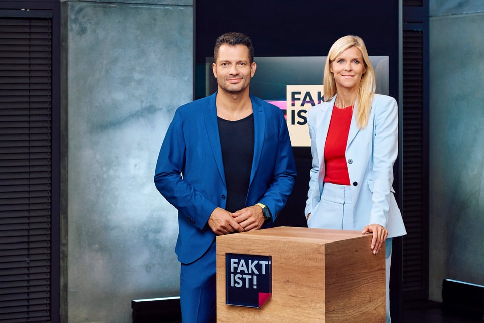 Durch die Sendung führen die Moderatoren Stefan Bernschein (44, l.) und Susann Reichenbach (48).