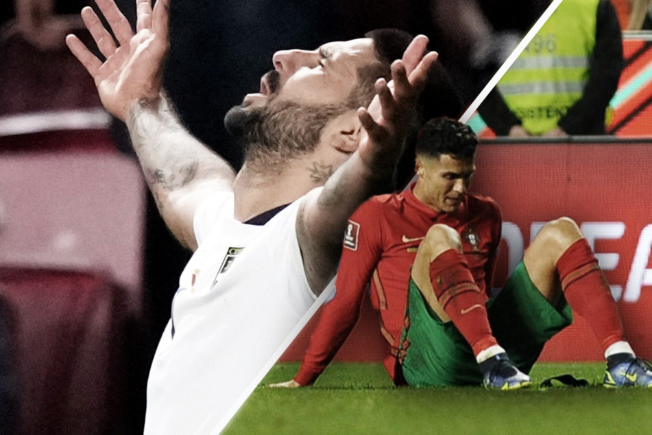 Ronaldo am Boden, WM-Ticket futsch: Serbien schießt Portugal mit Last-Minute-K.O. in die Playoffs!