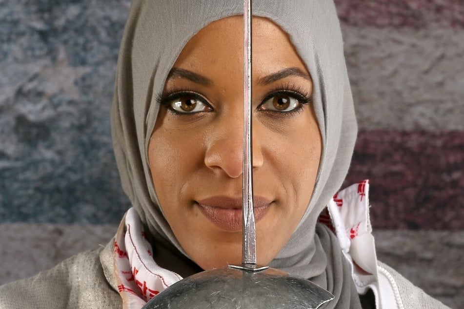 US Olympic Medalist Ibtihaj Muhammad broke barriers for women who wear hijabs during competition.