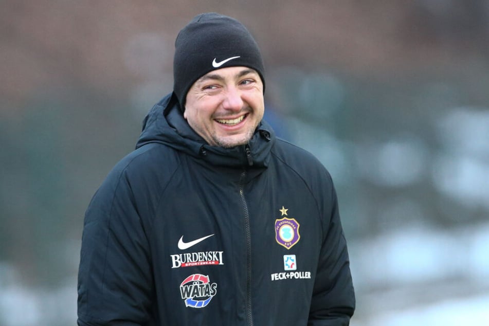 Trainer Daniel Meyer ist zufrieden.