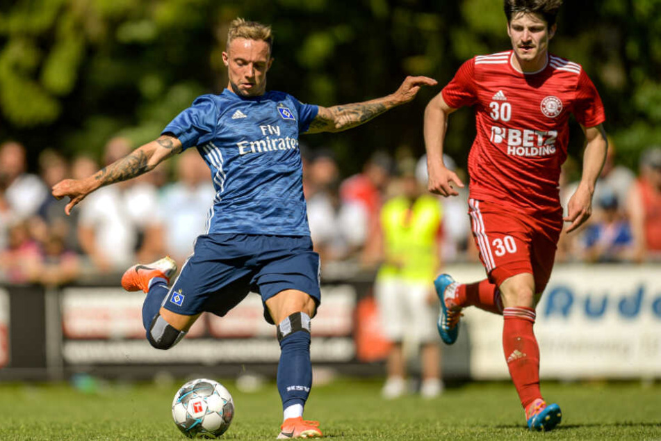 Sonny Kittel trug in den bisherigen Freundschaftsspielen das Trikot der vergangenen Saison.