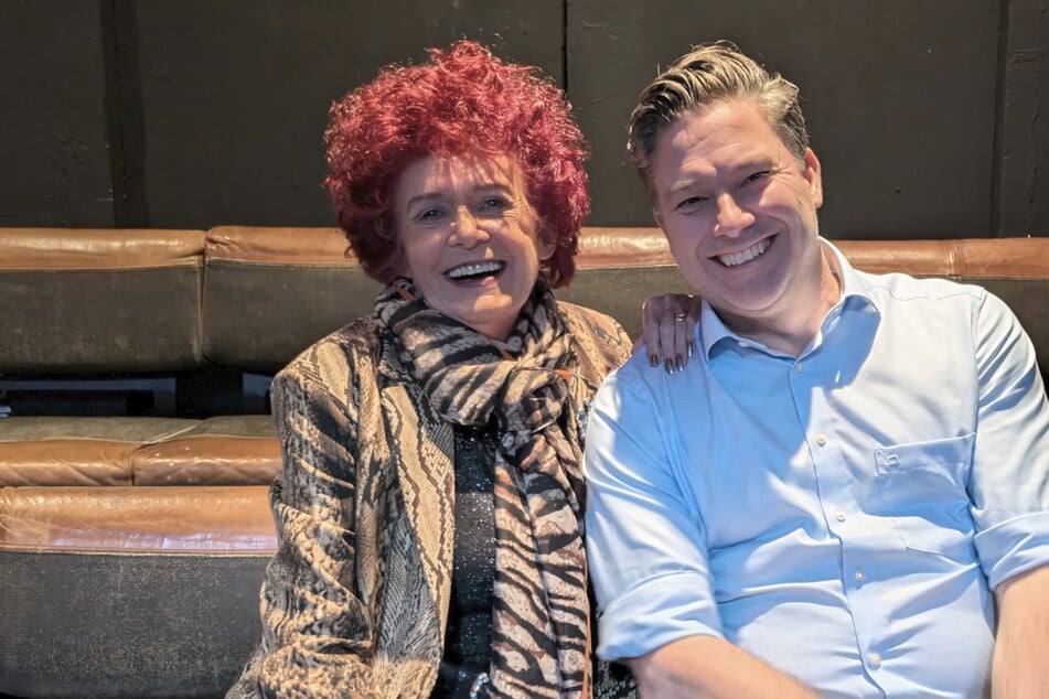 Patricia Quinn (80, l.) spielte 1973 als Hausmädchen Magenta in der Uraufführung mit .