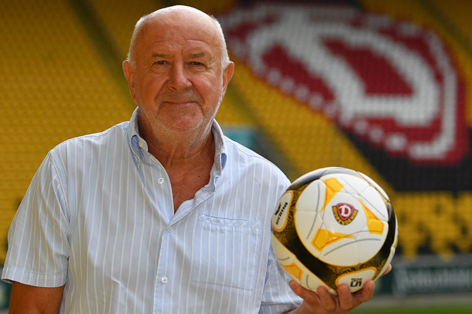 Hans-Jürgen Kreische gehört ebenso wie Geyer den Ehrenspielführern der SGD an.
