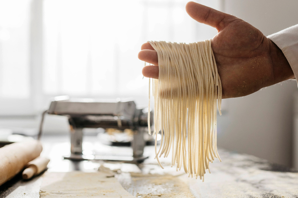 You need al dente pasta with arrabiata, so homemade pasta likely isn't the way go.