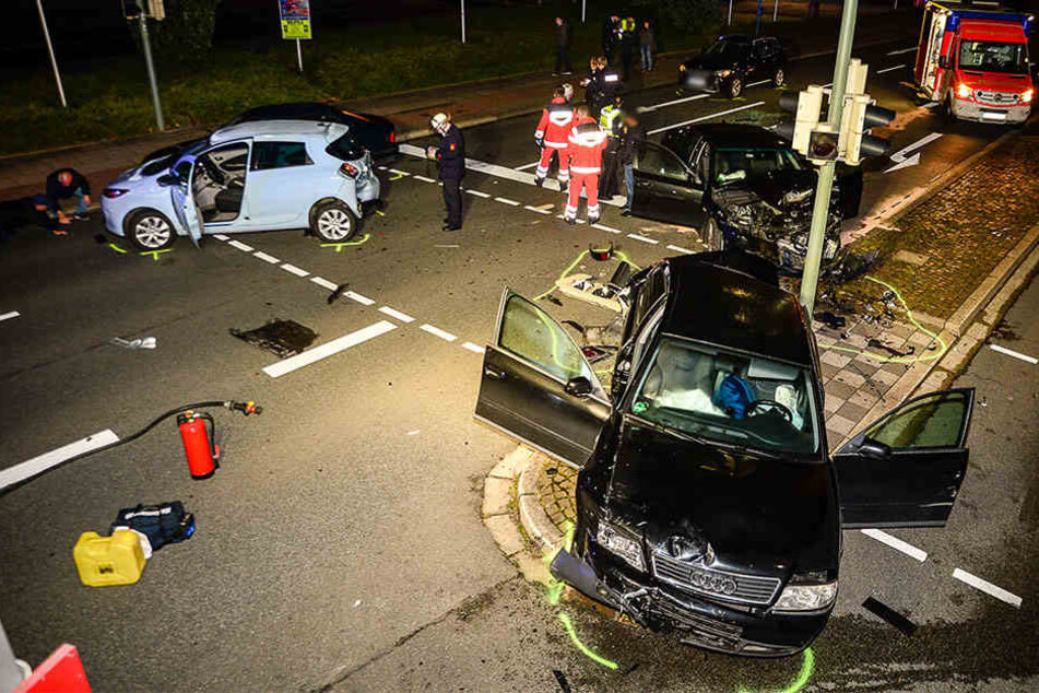 An der Ampelkreuzung vor Zurbrüggen hat es gekracht,