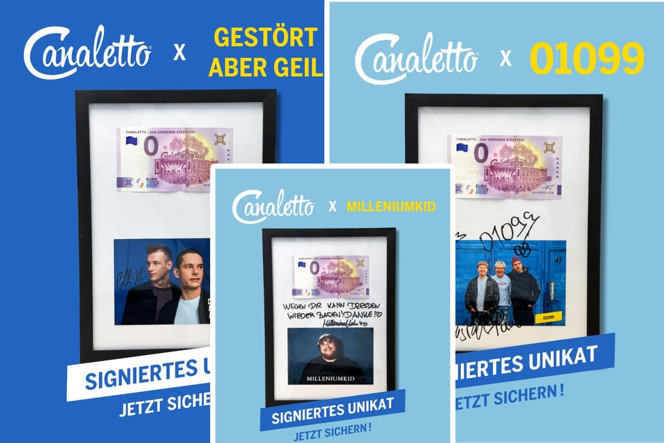 Dresden: Signierte Unikate: Besondere Auktion nach Stadtfest gestartet