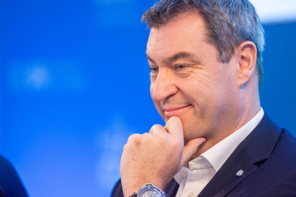 Markus Söder (CSU), Parteivorsitzender und Ministerpräsident von Bayern.