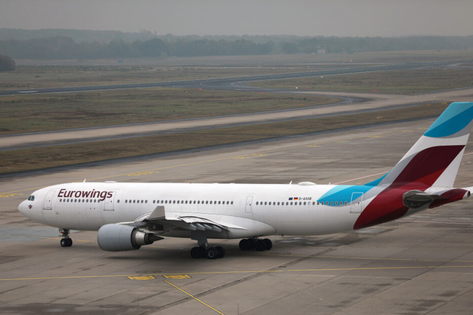 Ein Airbus A330 von Eurowings.