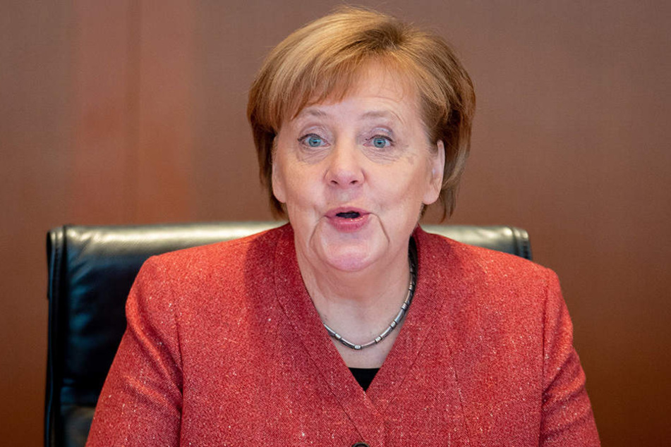 Auch Bundeskanzlerin Angela Merkel (CDU) nahm an der Sitzung des Bundeskabinetts im Bundeskanzleramt am 19. Dezember 2018 teil.