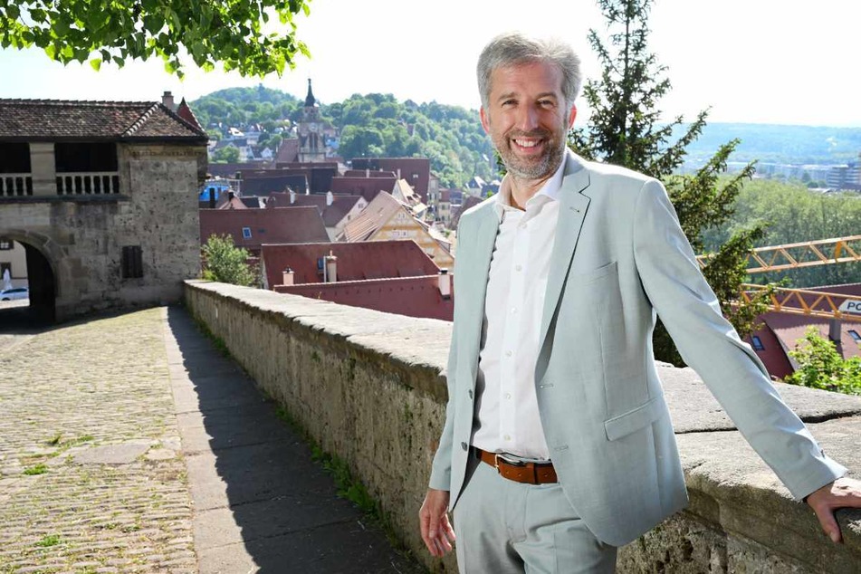Es ist früher Wahlkampf in Tübingen und Palmer zeigt sich derzeit von seiner besten Seite.