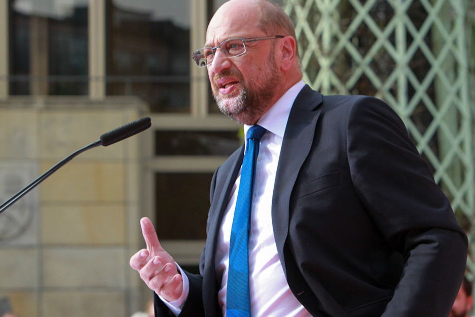 "Deutschland kann mehr, wenn ein Sozialdemokrat Kanzler wird", warb Schulz für sich selbst.