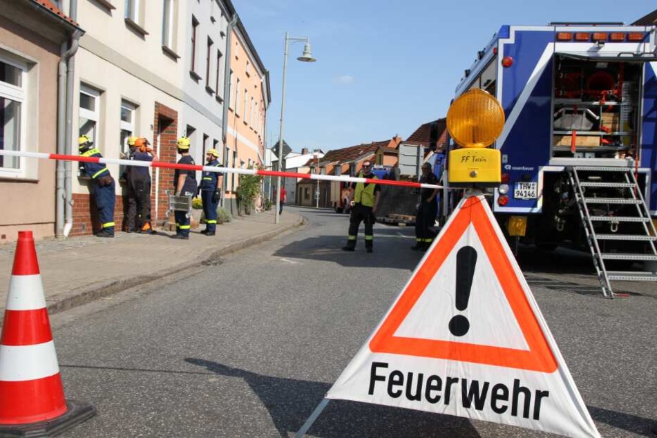 Die Feuerwehr musste die Bewohner evakuieren.