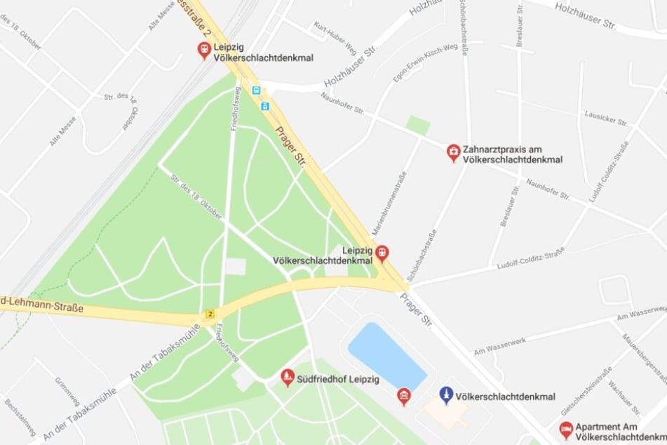 Die Brücke soll die Eisenbahngleise zwischen Alter Messe und dem Wilhelm-Külz-Park vor dem Völkerschlachtdenkmal überspannen.