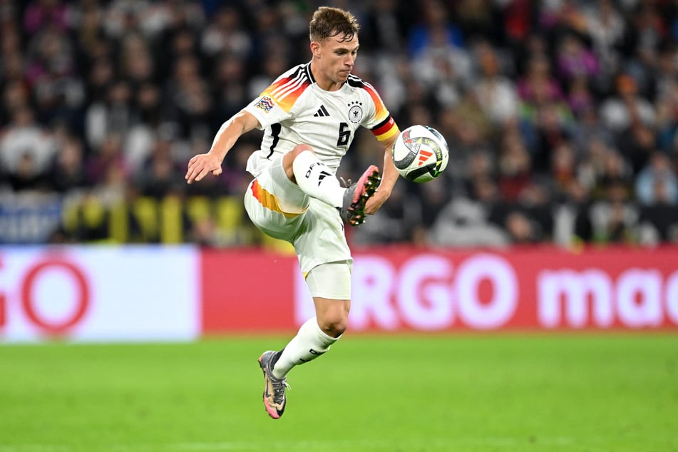 Joshua Kimmich geht gelb-vorbelastet ins Viertelfinale gegen Italien.