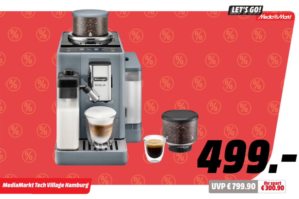Delonghi-Kaffeevollautomat für 499 statt 799,99 Euro
