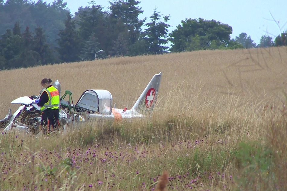 In diesem Wrack starb der 57 Jahre alte Pilot.