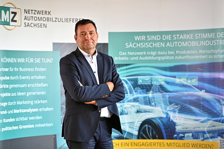 Dirk Vogel (50), Geschäftsführer des Netzwerks der Automobilzulieferer Sachsen (AMZ), stellt sich den TAG24-Fragen zum Autogipfel in Berlin.