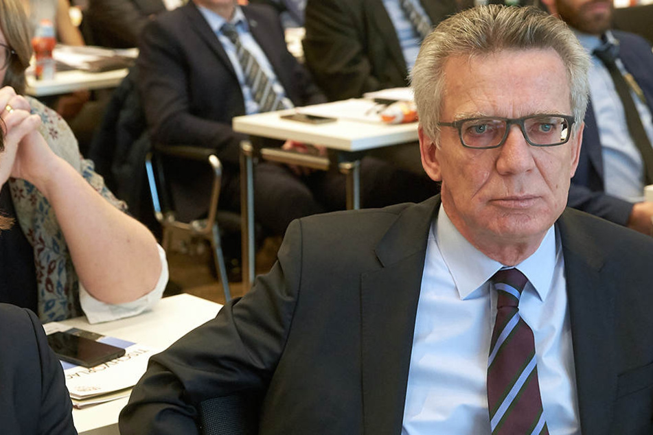 Bundesinnenminister Thomas de Maizière (CDU).