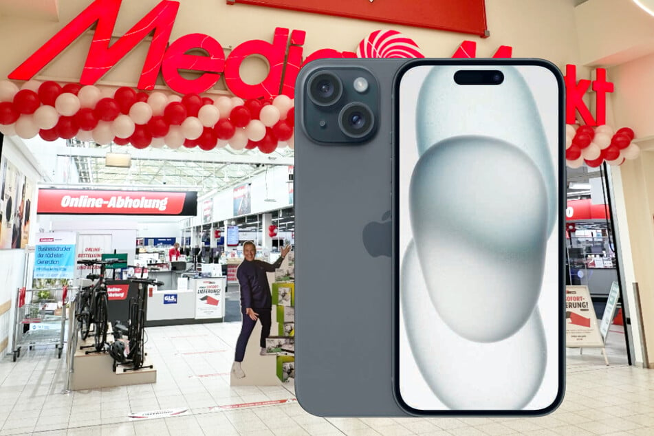 Apple iPhone 15 am Freitag (3.5.) bei MediaMarkt Hamburg-Nedderfeld im starken Deal