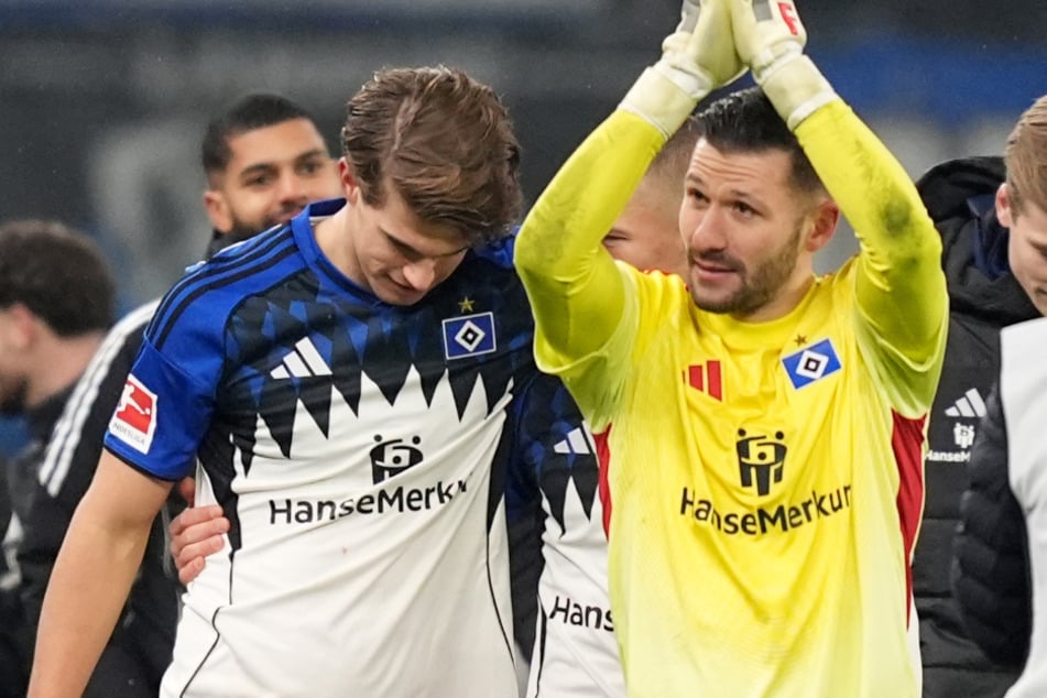 HSV-Keeper Daniel Heuer Fernandes (33) wird seinen Vertrag bei den Rothosen verlängern. (Archivfoto)
