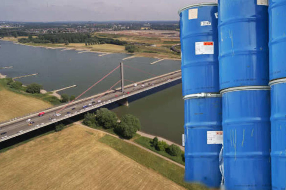 Im Boden unter der Brücke lauert Gift aus einer alten Deponie von Bayer. (Symbolbild)