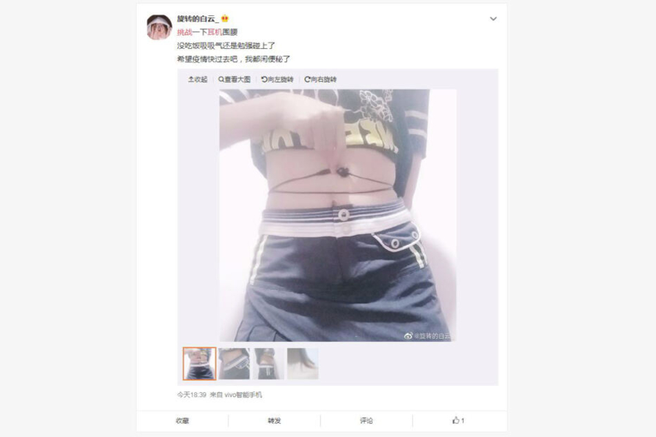 Diese Userin lud gleich vier Fotos hoch.