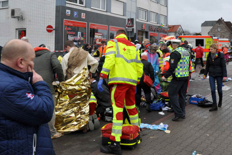 Beim Attentat von Volkmarsen wurden am Rosenmontag 76 Menschen teils schwer verletzt.