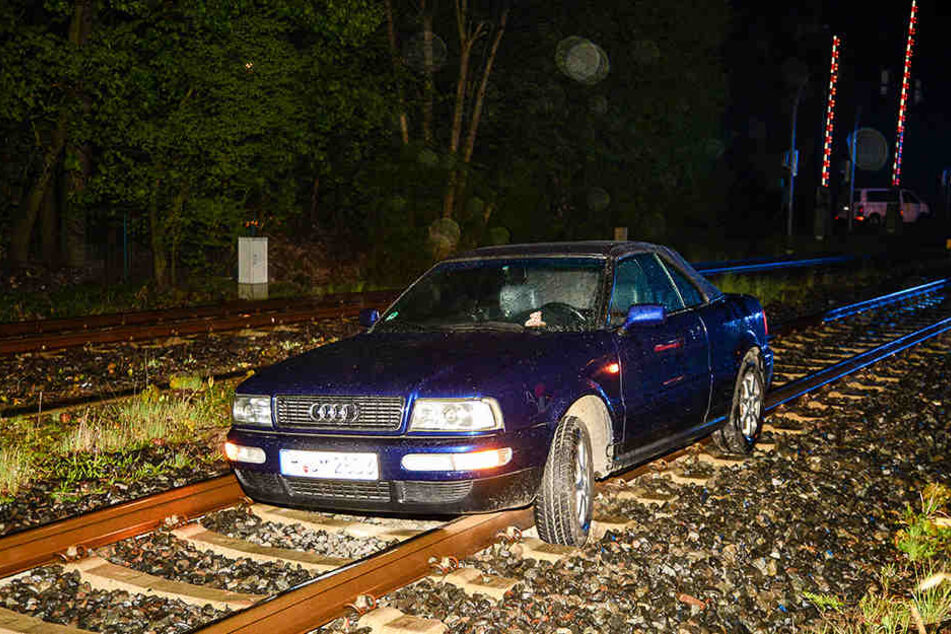 Die Bahnstrecke musste zwei Stunden lang gesperrt werden.