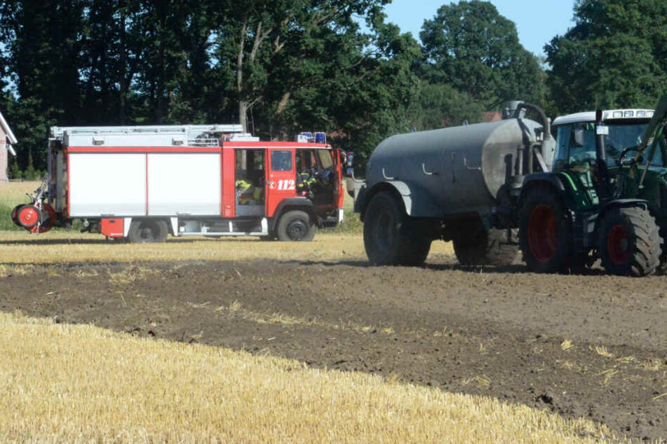 Mehrere tausend Quadratmeter standen in Flammen.