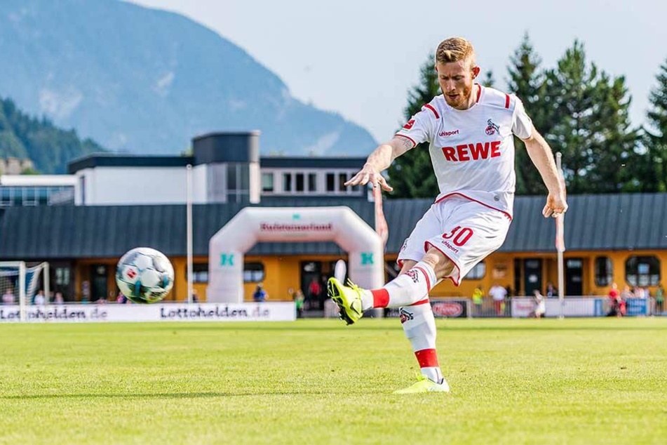 Florian Kainz traf doppelt für den 1. FC Köln.