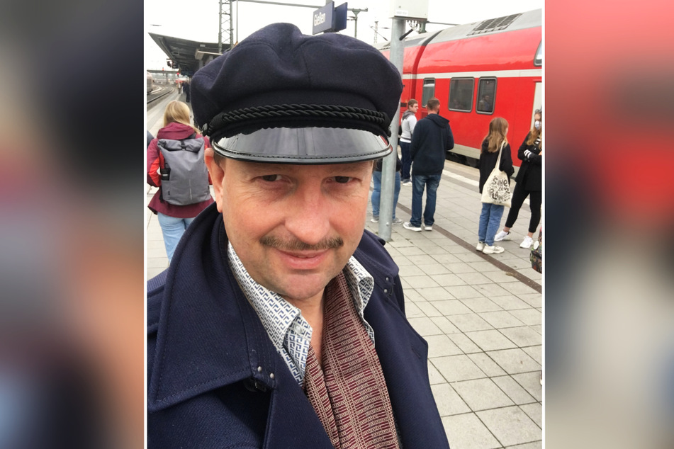 Eisenbahnfan Christoph Kopp (52).
