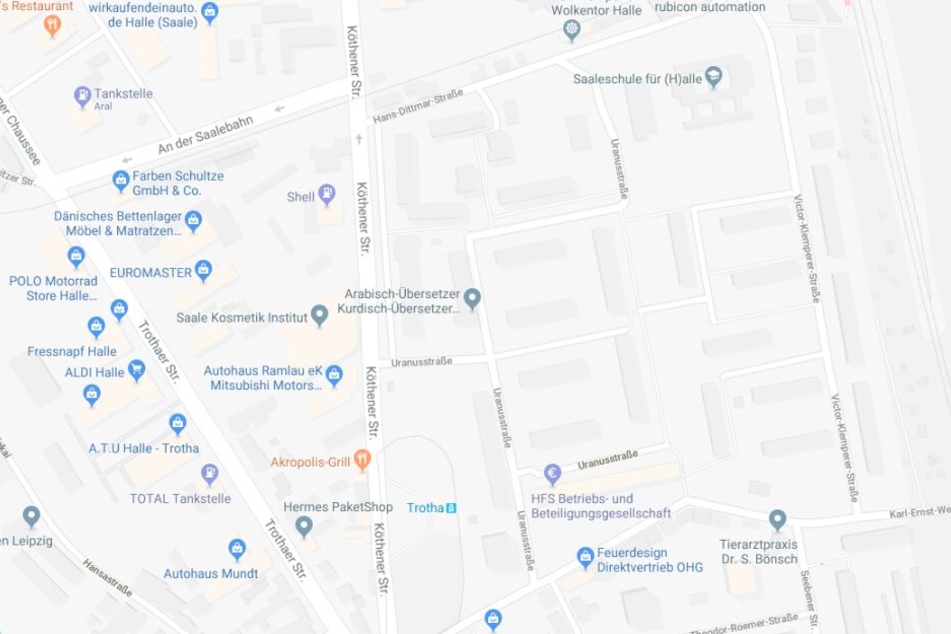 Der Vorfall soll sich in der Uranusstraße ereignet haben.