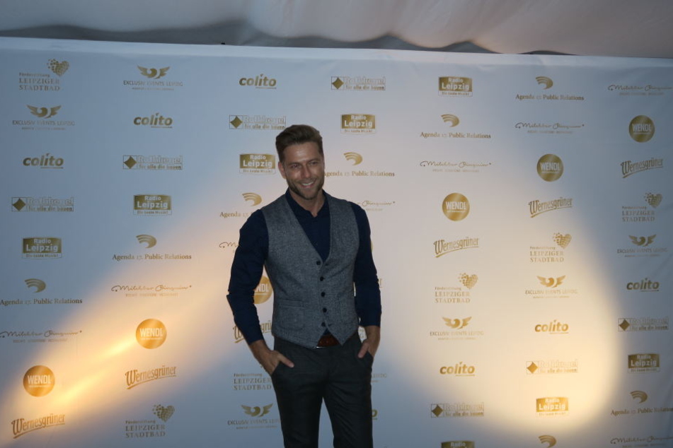 Und auch Model Enrico Reuter ließ sich die Premiere nicht entgehen.