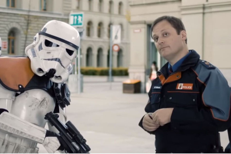 Schweizer Polizei landet viralen Hit mit "Star Wars"-Parodie